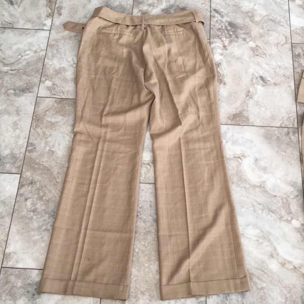 Anne Klein tan nude two piece suit set size 12 NWOT - Picture 8 of 8